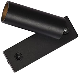 NUOBESTY Luz De Lectura Led Giratoria Para Pared Lámpara De Foco De Pared Para Mesita De Noche Dormitorio y Sala De Estar