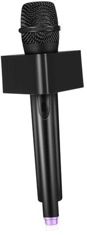 Sosoport Microphone Factice avec Drapeau Accessoire De Jeu De Rôle pour Simulation Et Fête