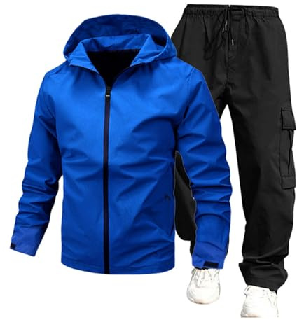 Generisch Traje de esquí para hombre, chaqueta de esquí y pantalones, traje de nieve, invierno, cálido, nieve, esquí, sacos de nieve, a prueba de viento, traje de snowboard, chaqueta softshell