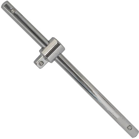 Labor Quadro Scorrevole 3/8 da 165 mm in Cromo Vanadio – Innesto Rapido a Sfera – Utensile Professionale