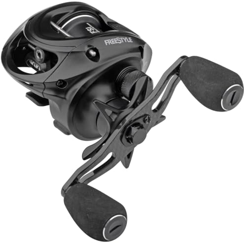 Spro Freestyle FSi BC Linkshand Baitcaster Rolle zum Spinnfischen, Spinnrolle für Barsch & Zander, Raubfischrolle zum Kunstköderangeln