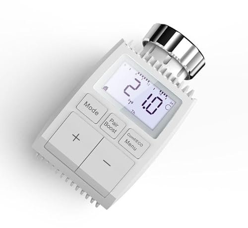Tête Thermostatique Connectée Universelle avec Ecran LCD - Unité