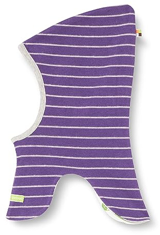 loud + proud unisex - barn Balaclava Slip-on Mössa, Ringel, Gots-certifierad