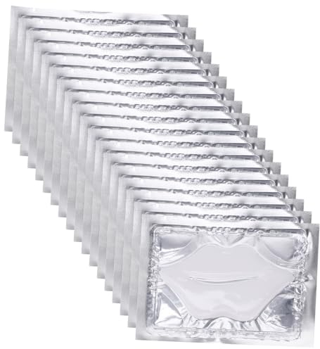 Housoutil Lippenpflege Notwendigkeit Feuchtigkeitsspendende Lippenmasken Tragbare Lippengelpads 25er Set Her