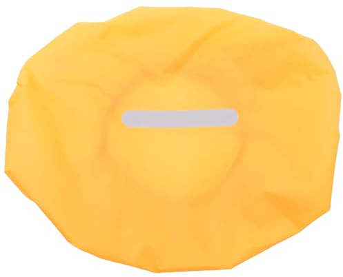 Abaodam Housse de Paquet à Dos Imperméable et Réfléchissante en Toile Hydrofuge, Taille Élastique, Protection Extérieure pour Randonnée, Cyclisme et Camping, Couverture Pluie Orange