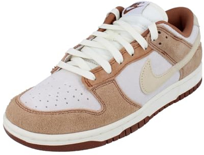 Nike Dunk Low Retro PRM, Zapatillas de bsquetbol Hombre, Sail Fossil Med Curry, 42 EU