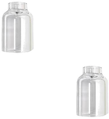 ELCAN 2 Toberas cerámicas PYREX GR5 para soldadura para antorcha TIG serie WP 17, 18, 26, 9, 20 y 25. Consumibles y accesorios profesionales para soldar con pistola o torcha TIG