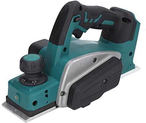 Pialla a Mano, Pialla Elettrica 18 V Facile Rimozione del Truciolo Cordless ABS per la Lavorazione del Legno