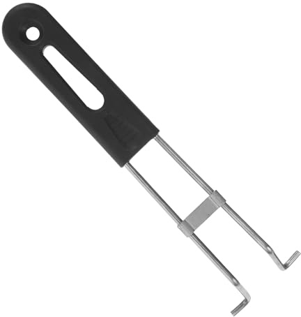 VICASKY Maniglia Compatibile in Inossidabile per Acciaio Ricambio di e Cestello Presa Fredda Friggitrice con Contenitori Anelli di Verdura, per Cucina Domestica e Commerciale