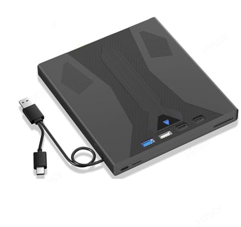 Extern BLU-Ray-inspelare, kompatibel med 100 GB skivor, USB 3.0 och DVD/CD/BD-spelare typ C, BLU-Ray 3D-optisk enhet för bärbar dator
