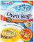 20 Bratschläuche für Fisch, 2 Packungen mit je 10 Bratschläuchen