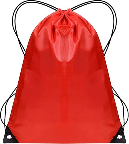 Sacca da palestra con coulisse, 2 pezzi e 1 sacca con cordoncino, zaino in polietilene per donne e uomini, borsa da nuoto, viaggi, spiaggia, scuola, vacanze, adatta per sport, bambini, ragazzi e
