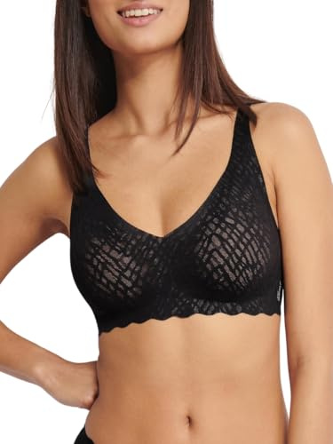 Sloggi Dam Zero Feel Bliss Soft BH, svart, S