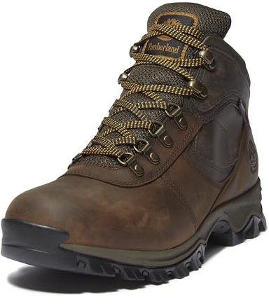 Timberland Men's Mt. Maddsen Anti-Fatigue Hiking Wateproof Leather Hiking Boot, Dark Brown Full-Grain, 9 Medium