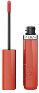 L'Oréal Paris Rossetto Liquido, Colore Intenso ed Effetto Laccato, Tenuta 16H, Resistente alle Sbavature, No Transfer, Con Squalano, Infaillible Laque Resistence, Tonalità: 601 Worth It, 4,3 ml