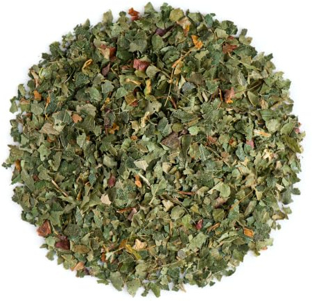 Birch Leaf Organic Whole Dried Silver Leaves - Light Herbal Tea