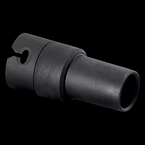 FLEX Vakuumadapter SAD-C 32 AS 445.142 - Schwarz, PVC, Hardware-Schlauch, Adapter, Geeignet für Saugschläuche mit Flex-Clip-System, Antistatisches Design, 1 Stück