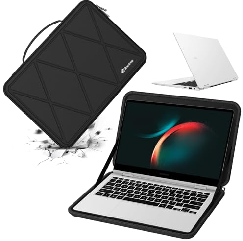 Smatree Hard Eva Schutzhülle Tasche Kompatibel für 13,3 Zoll Samsung Galaxy Book3/ Book2 360 Laptop, für Samsung Galaxy Book2 Pro/ Book2Pro 360 Notebook Tasche (X8020)