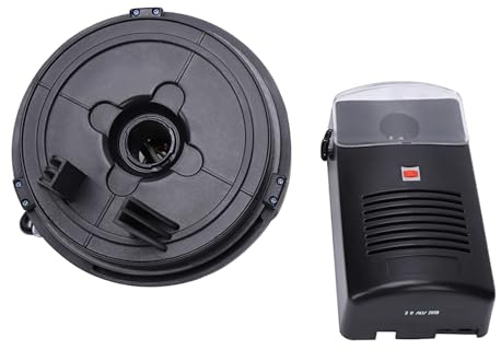 Rolling Door Opener, 80W 24V DC Electric Roll Up Garage Door Opener with 2 Remotes, 164 Ft 250N Pulling Force Automatic Gate Opening Motor with Control Box for Commercial Residential Roller Shutters