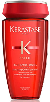 KÉRASTASE Soleil - Shampoing Soin avec Protection Solaire - Pour Tous Types de Cheveux - Bain Après-Soleil - 250 ml