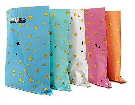 saizone 25 Stück Geburtstagstüten Kinder,Partytüten,Kindergeburtstag,Geschenkverpackung,Mitgebsel tüten,Geburtstagstüten mitgebsel Kinder,Partytüten,Weihnachten, Hochzeiten, Hochzeitsfeier