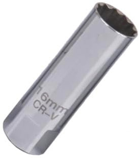 16 mm Spark Plug Socket 12-Point Removal Tool 3/8-Inch Drive Thin Wall,Automobile Sparking Plug Wrench,Magnetic Removal Tool