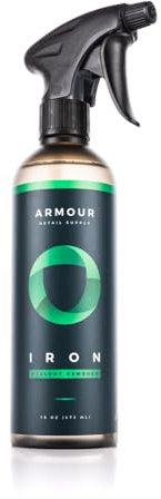 Armour Detail Supply - Iron - Iron, Brake Dust & Fallout Remover - Low-Odor, Non-Acid, pH-Neutral Formula for Removing Ferrous Material from Wheels and Painted Surfaces - 16 oz