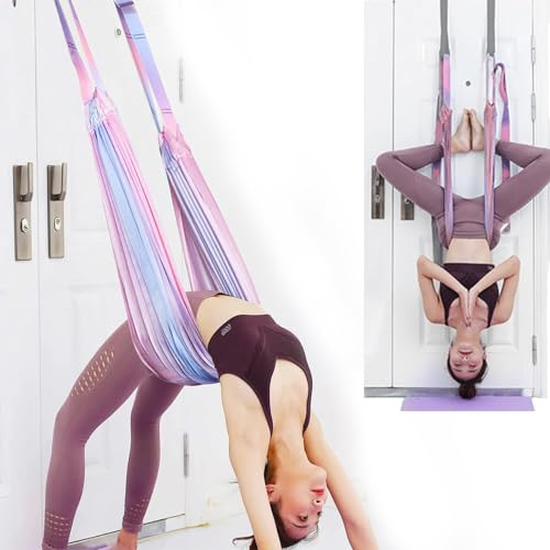 Yoga Stretch Rope,Leg Stretcher Strap,Fitness Training Aid Band, Home Gym Equipment Assist Stretch Strap for Fitness Gymnastics Dance Aerial Yoga Ballet