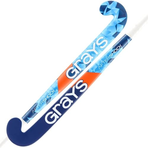 GRAYS Aftershock Ultrabow - Bastone da hockey, 92,7 cm, colore: Blu