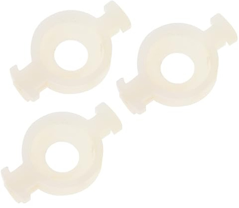 PRETYZOOM Spring Easy Plastic 3pcs Parts Trumpet Replacement White Portable Valves Spring Supporting Pads to Install Standard Trumpet Accessories for