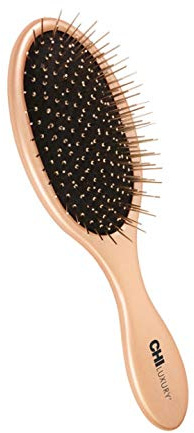 CHI Luxury Metal Pin Paddle Hair Brush for All Hair Types, Unisex, Adults