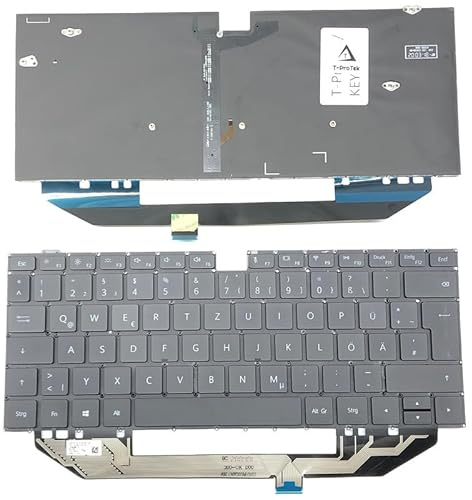T-ProTek DEUTSCHE - Schwarz Tastatur Keyboard kompatibel für Huawei MATEBOOK X PRO MACH-W29