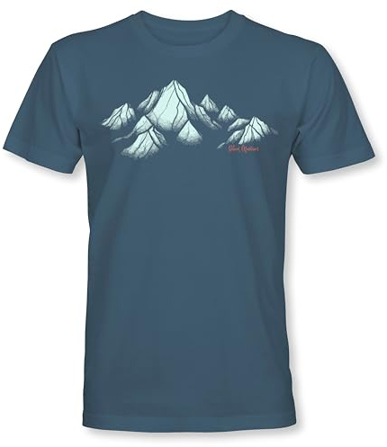 Berg T-Shirt Herren : Beloved Mountains - Berge Kletter T-Shirt Männer MTB - Geschenk für Wanderer - Bergsteiger Outdoor Ausrüstung (XL)