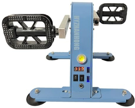 BAOJUHUIKANG 100W Fotpedal/Handvev Strömgenerator Bärbar Generator Träningscykel Generator Kraftgenerator Handvevgenerator för hemmakontor Underhållning Sport