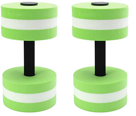 KIMISS Haltères de Fitness Aquatique – 2 Haltères Flottants en EVA pour Exercices de Yoga, en Mousse d'eau, Outil de Fitness pour Hommes, Femmes et Enfants – Équipement de Résistance pour Piscine