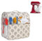 Yarwo Stand Mixer Cover, Protective Dust Cover with Top Handle and Pockets for All 4.3 Litre and 4.8 Litre Stand Mixer, (Small, Tree)