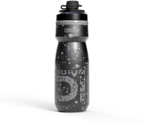 CAMELBAK Podium Dirt Series Chill 620ml – bouteille d'eau vélo – bouchon auto-fermant – étanche – sans BPA – double paroi isolée – design ergonomique – Sierra Red, taille: OS