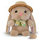 dellyy Kuscheltier Hase, Plüschhasen Ostern, Plüschtier Hase, Plüsch Spielzeug, Osterhase Plüschtier, zum Kuscheln und Spielen, Plüsch Hase, Stofftier Hase für Jungen, Mädchen