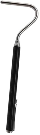 Ioensy Gancho para Serpientes Catton Catchante de Serpiente Snake Professional Long Reach White, Negro