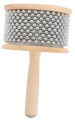 Toyvian Instrumento De Percusión Cabasa Juguete Musical Creativo Para Enseñanza y Práctica