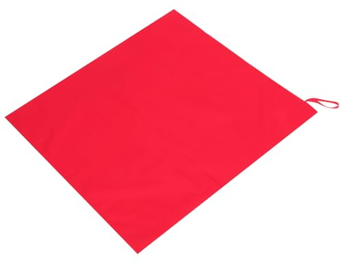 GRADENEVE Drap de Levage Réutilisable Rouge M 72x72 Cm en Tissu Résistant pour Aide Transfert et Glissement des Personnes Âgées Alitées, Coussin de Glissement Ergonomique pour Mobilité