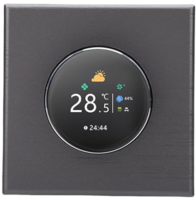 Ghzste Smart termostat med TFT-pekskärm och WiFi, temperaturkontroll för luftkonditionering och golvvärmesystem