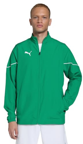 PUMA Hombre Chaqueta De Entrenamiento, Pepper Green-puma Black, M