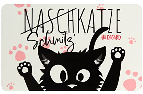 Ralf Schmitz - Tabla de desayuno (resopal), diseño de gato