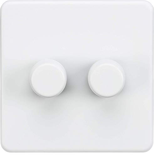 2G 2-way 10-200W (5-150W LED) Intelligent dimmer - Matt White