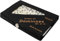 Hsthe Sea Classic Dominoes, 28-teiliges Retro-Deluxe-Dominospiel, traditionelles Set-Design