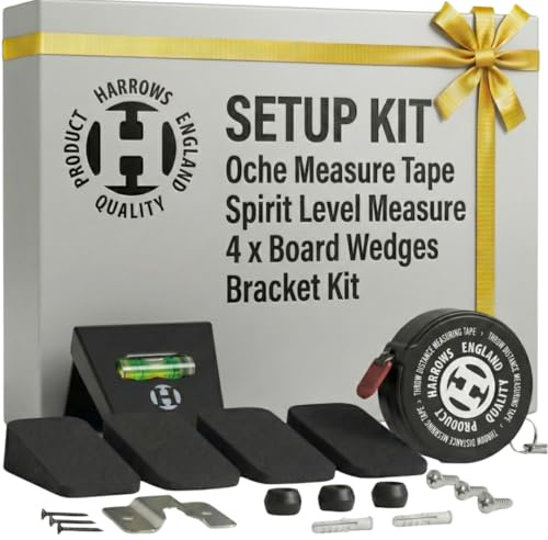 Harrows Trophy Ultimate Bundles with Darts Accessories: Darts Set, Dart Stems, Dart Flights, Dart Board Setup, High Performance Steel Tip Darts: Amazing for Darts Board Play (Setup Kit)