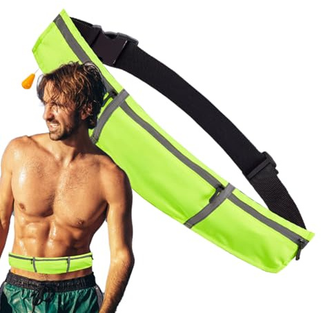 Cintura Galleggiante Per Donne e Adulti - Giubbotto Galleggiante 150N Galleggiabilità,Salvagente Autogonfiabile Rifrangente per Stand Up Paddle Pesca Sportiva Canoa Acqua Aperta e Attività Acquatiche