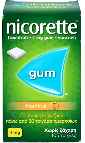 NICORETTE 4 mg freshfruit Kaugummi 105 St