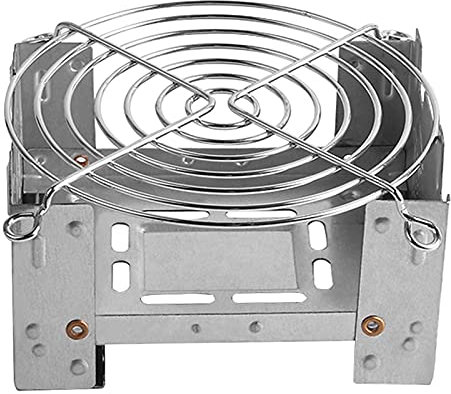 ERYUE Alkohol Herd,Tragbare Camping Alkohol Herd fester Alkohol Brennstoff Folding Herd Outdoor Mini Spirit Kochen Cookout Picknick BBQ Wachs Herd